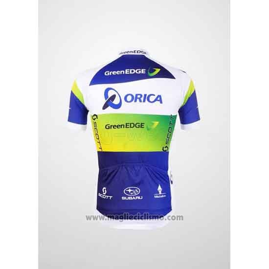 2012 Abbigliamento Ciclismo GreenEDGE Campione Oceania Manica Corta e Salopette